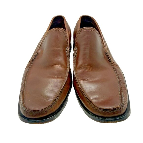 Cole Haan Venetian Loafers Men’s 10M Brown Leather Slip-On Moc Toe Casual Shoes main image 9